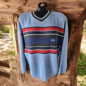 🆕️ BDG Cotton Blend Men's Striped Sweater